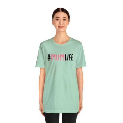 Mum Life Jersey Short Sleeve Tee