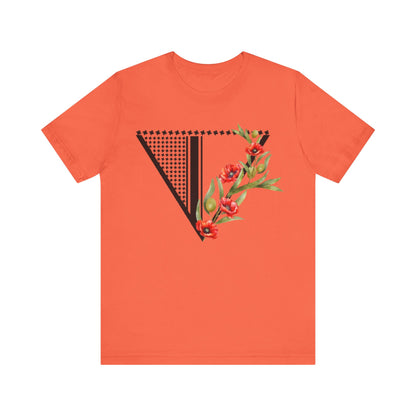 Mandala Palestine Jersey Tee - Stylish & Versatile Summer Top