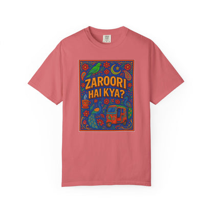 Zaroori Hai Kiya Graphic T-Shirt, Fun Casual Wear, Pop Culture Style, Gift for Friends, Everyday Comfort, Unique Statement Tee