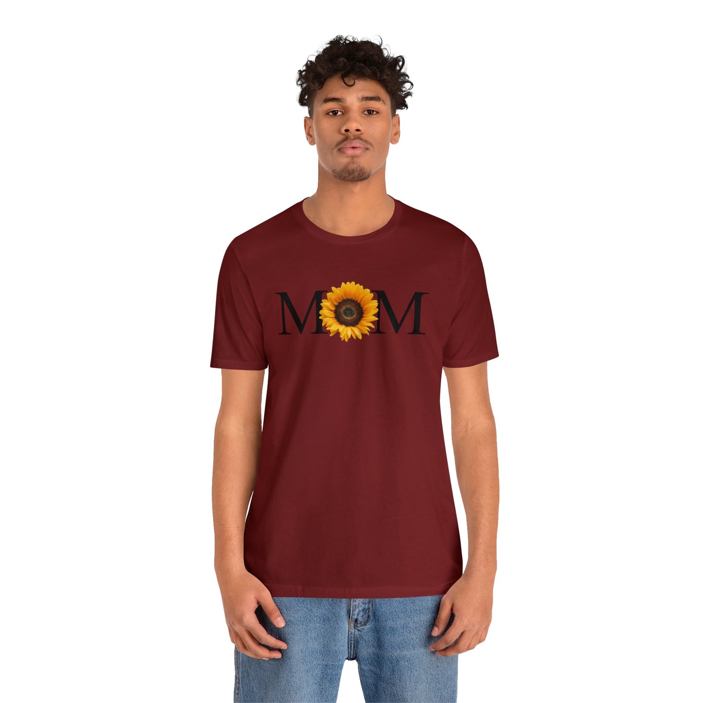 Mom Sunflower Jersey Short Sleeve Tee