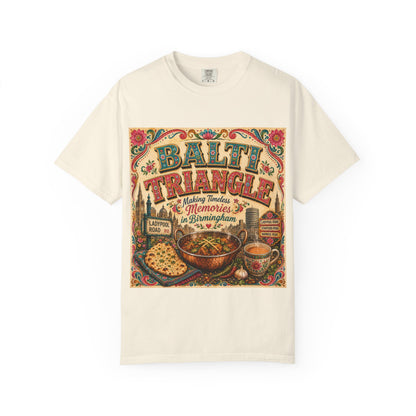 Balthi Triangle Vintage Indian Food T-Shirt