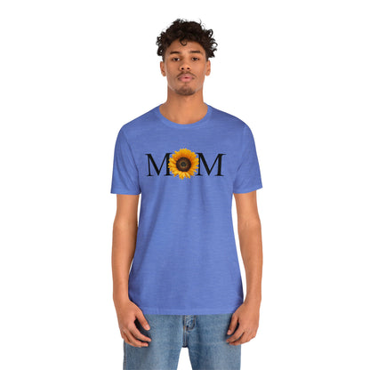 Mom Sunflower Jersey Short Sleeve Tee