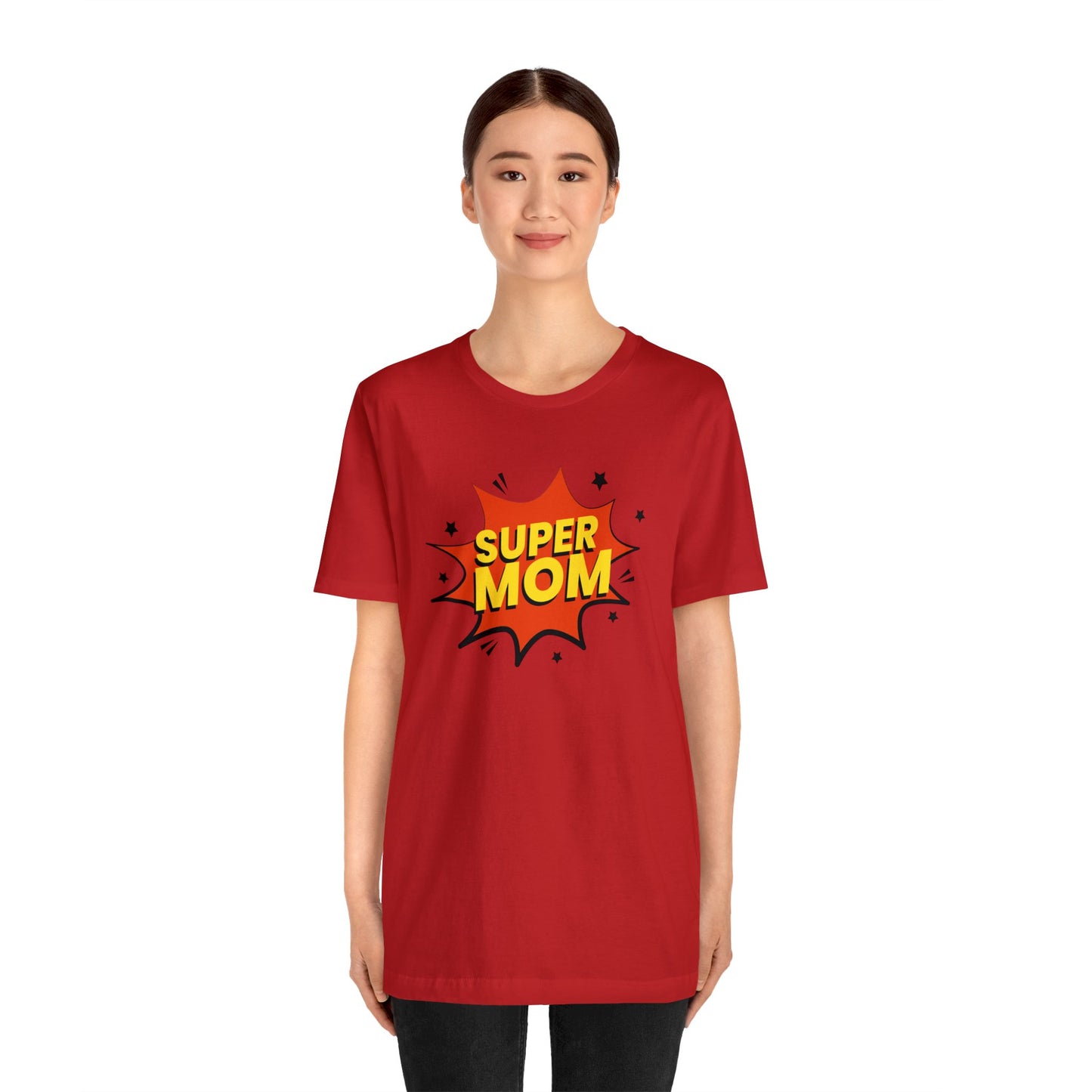 Super mom Jersey Short Sleeve Tee