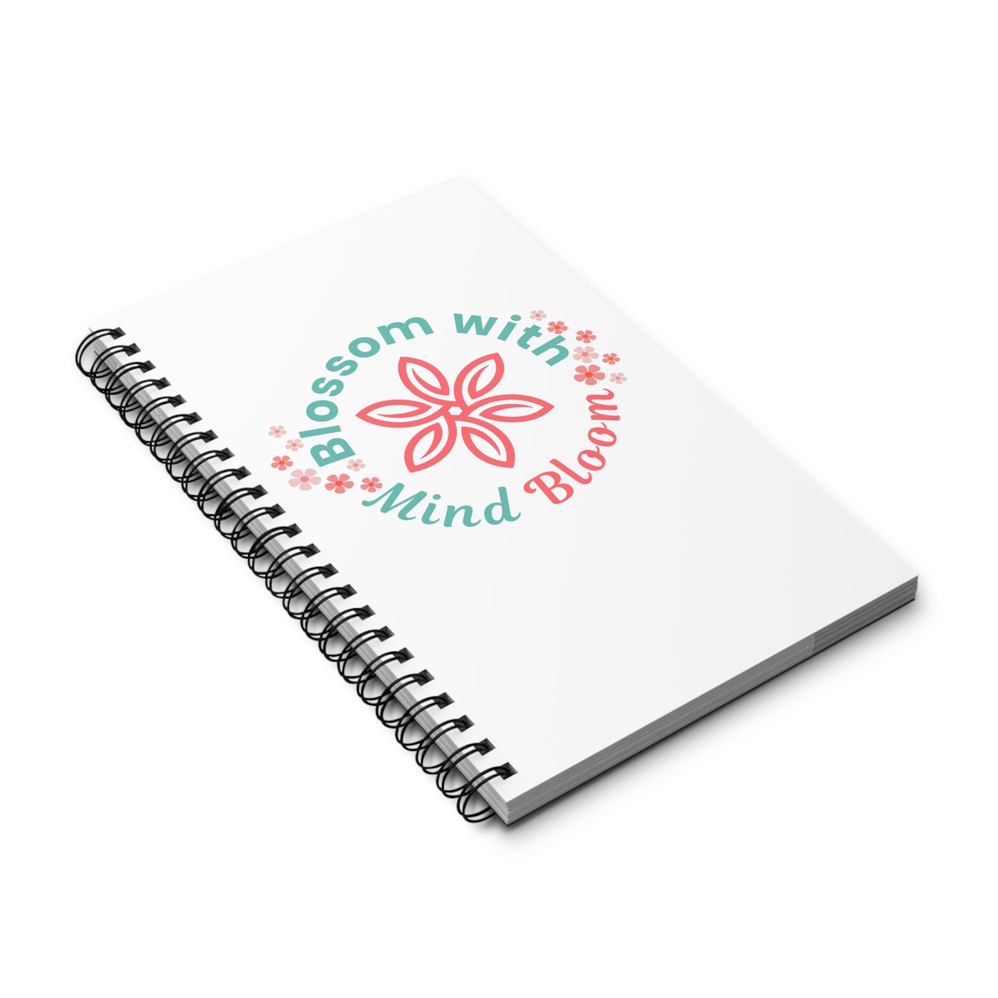 Mind Bloom Spiral Journal (EU) 4 options blank, ruled, dotted, task