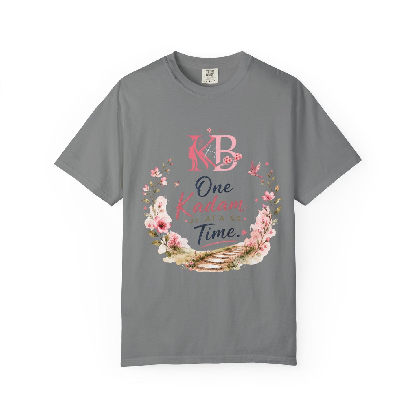 One Kadam at a Time Floral T-Shirt