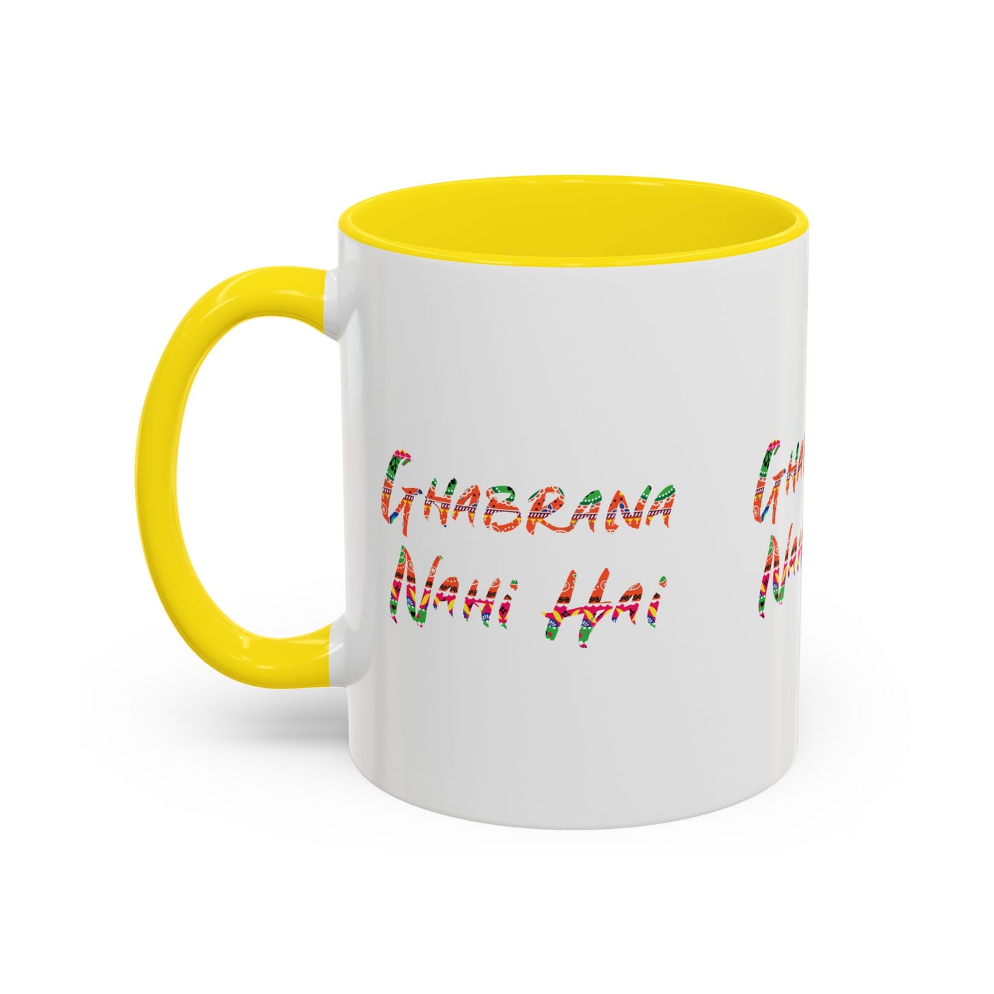 Ghabrana Nahi Hai Accent Coffee Mug