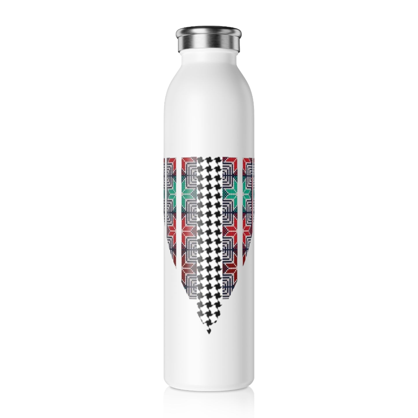 Mandala Palestine Slim Water Bottle