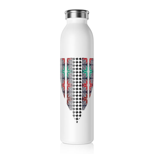 Mandala Palestine Slim Water Bottle