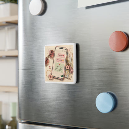 Bhejo Location Porcelain Magnet