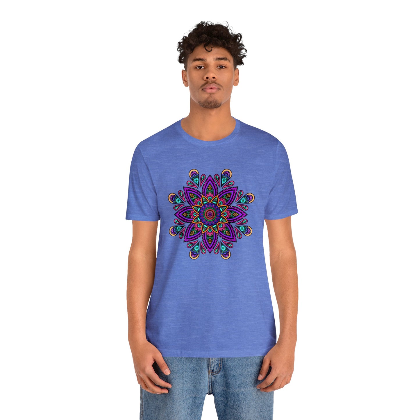 Fnnky Mandala Jersey Short Sleeve Tee