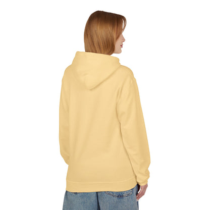 Autumn Paris Street Hoodie - 'Leaves Falling, Coffee Calling' Vintage Cityscape