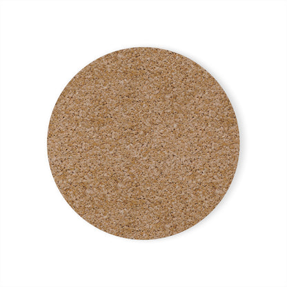 Jalebi Ki Tara Seedhi – Round Cork Back Coaster (Indian Sweets Illustration)