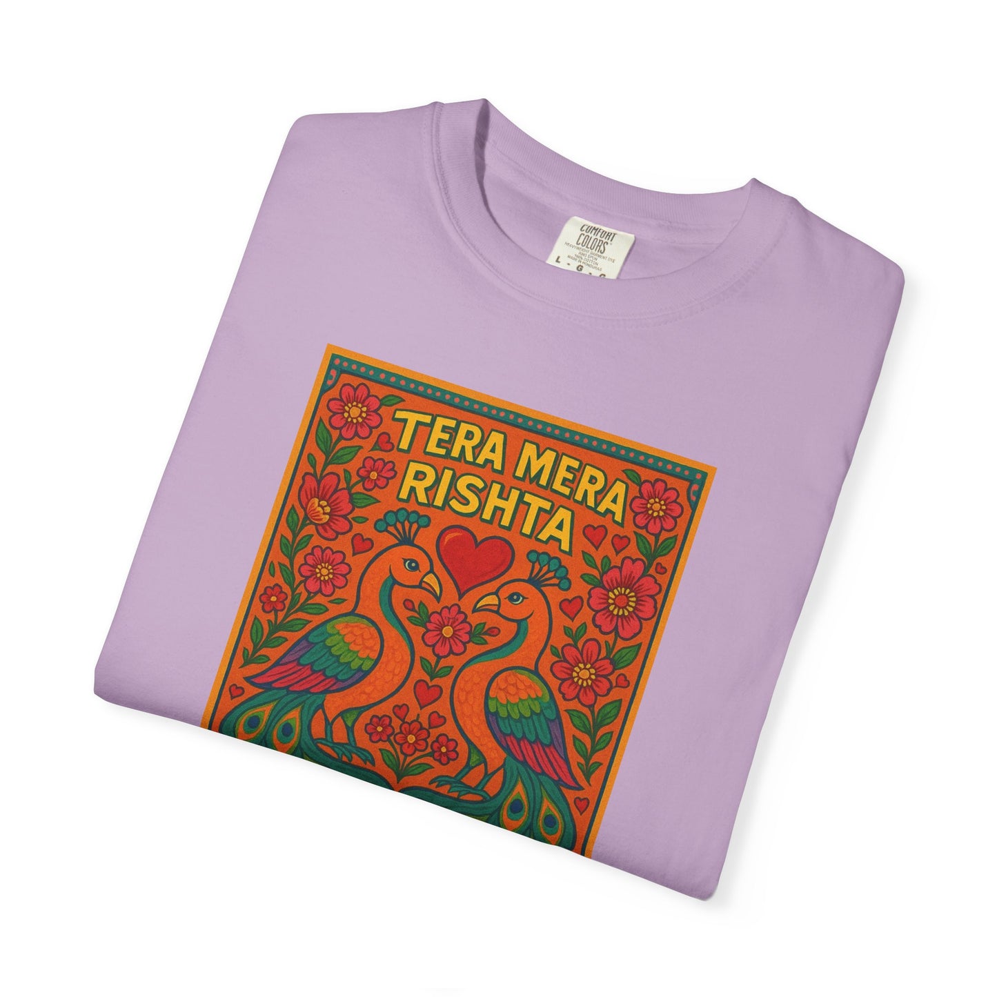 Tera Mera Rishta T-Shirt, Unisex Graphic Tee, Casual Wear, Festive Gift, Ethnic Design, Summer Top