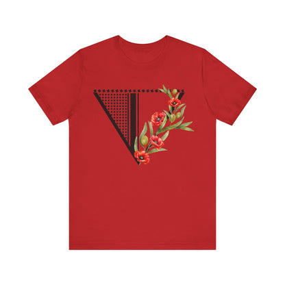 Mandala Palestine Jersey Tee - Stylish & Versatile Summer Top