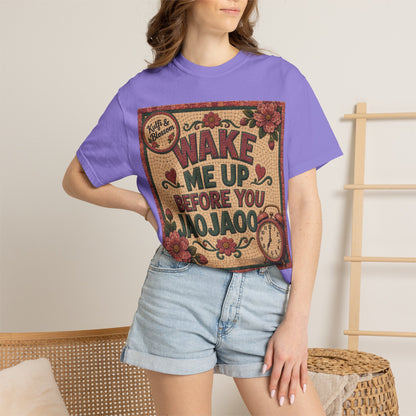Wake Me Up Before You Jao Jao Vintage Graphic T-Shirt