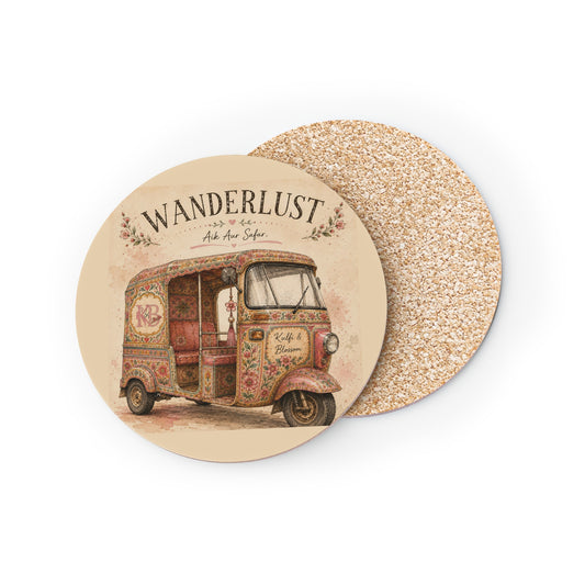 Wanderlust Tuk Tuk Coasters