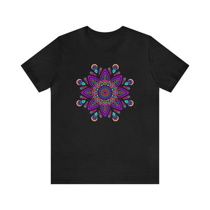 Fnnky Mandala Jersey Short Sleeve Tee