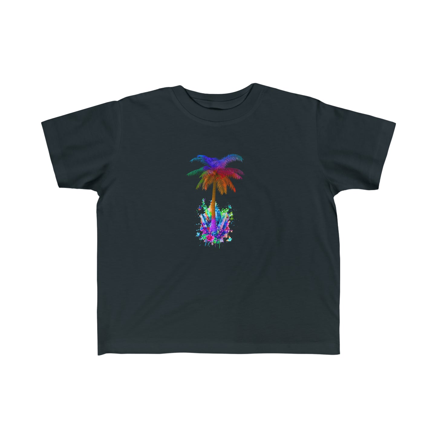 Kids Palm Tree Fine Jersey Tee