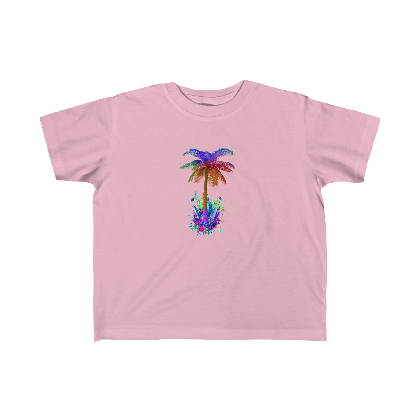 Kids Palm Tree Fine Jersey Tee