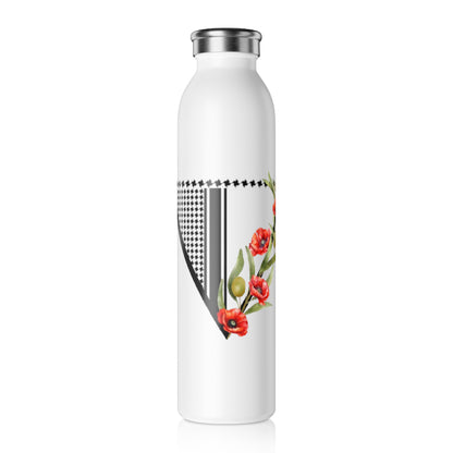 Mandala Palestine Slim Water Bottle