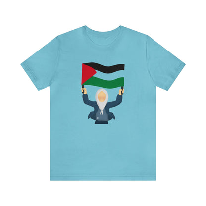 Support Palestine Unisex Jersey Short Sleeve Tee