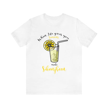 When life gives you lemons Jersey Short Sleeve Tee