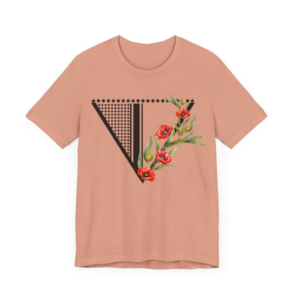 Mandala Palestine Jersey Tee - Stylish & Versatile Summer Top