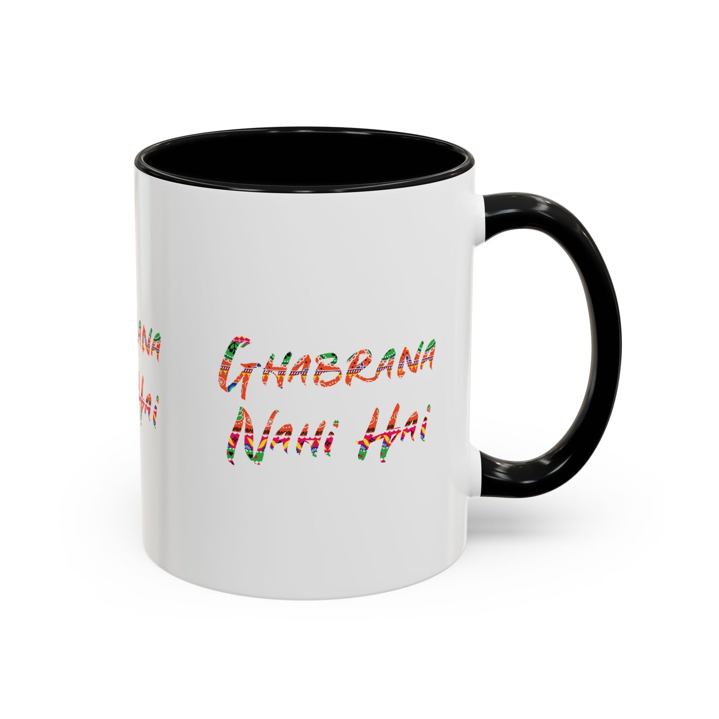 Ghabrana Nahi Hai Accent Coffee Mug