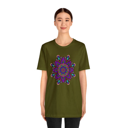 Fnnky Mandala Jersey Short Sleeve Tee