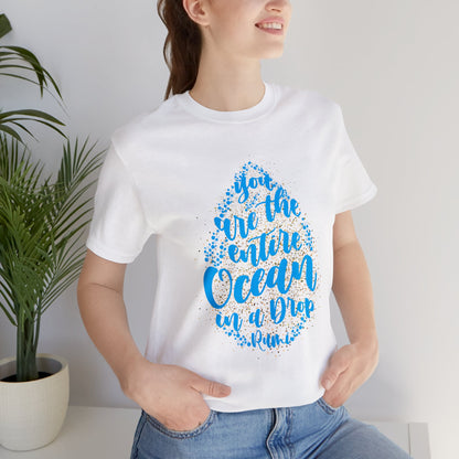 You are the entire ocean Jersey Short Sleeve Tee