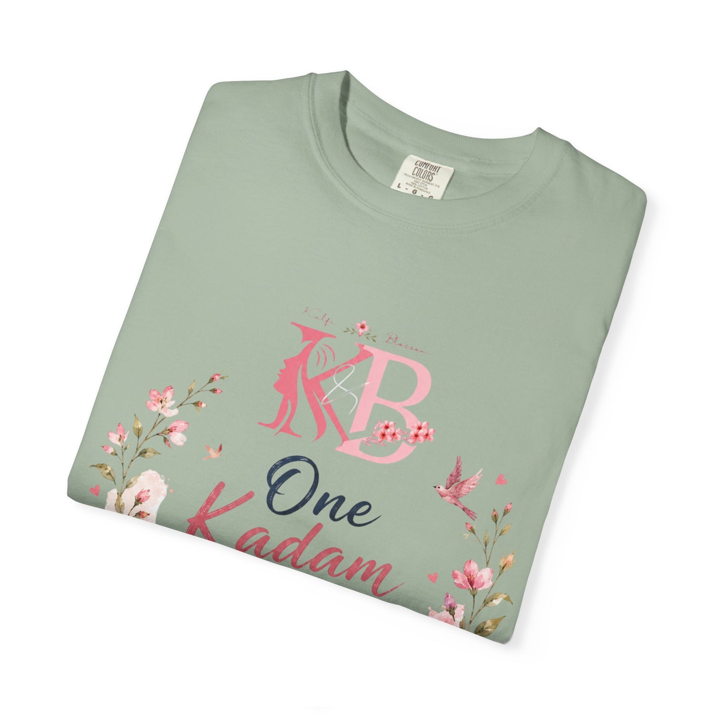 One Kadam at a Time Floral T-Shirt
