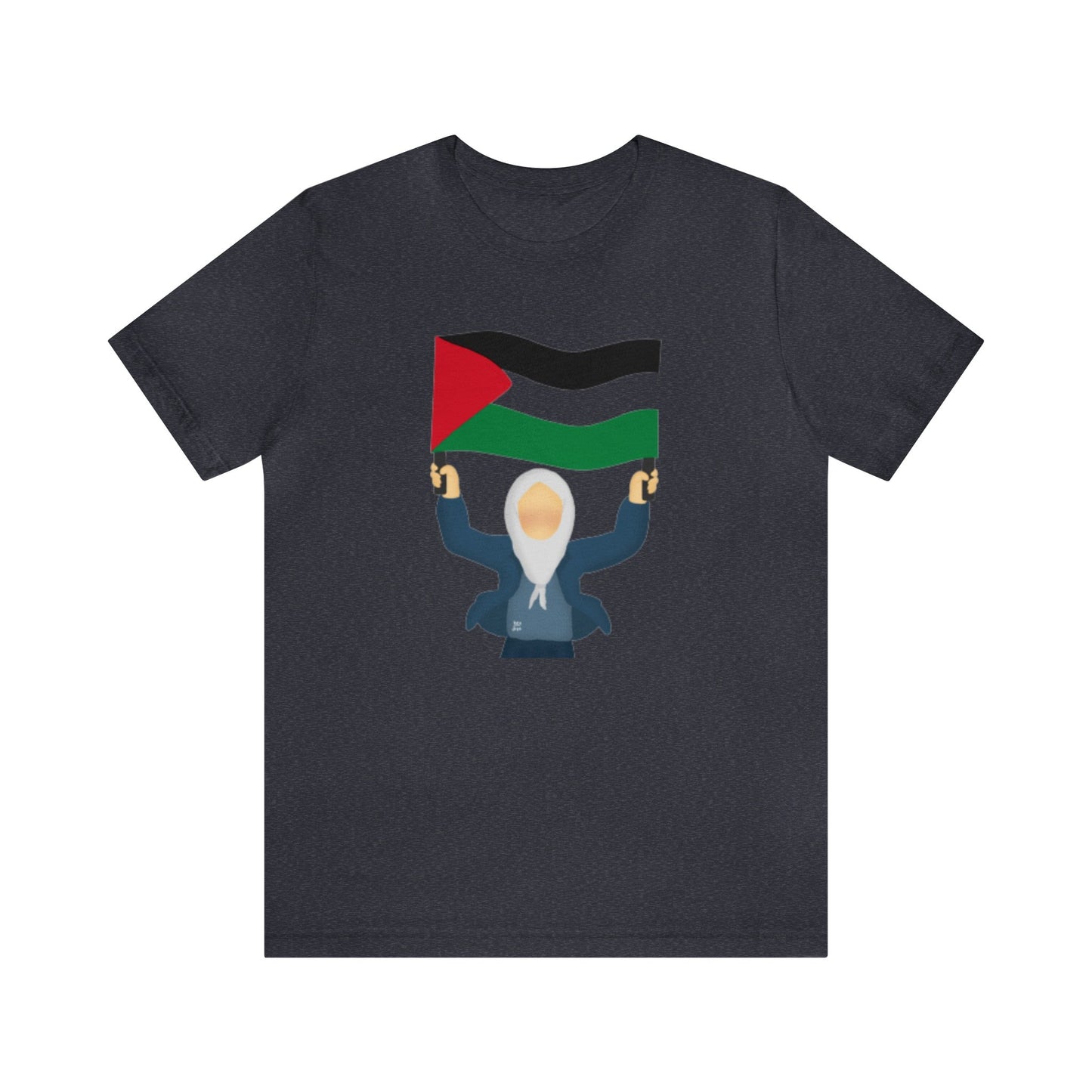 Support Palestine Unisex Jersey Short Sleeve Tee