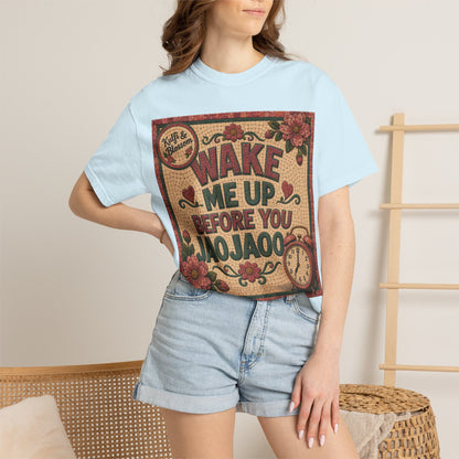 Wake Me Up Before You Jao Jao Vintage Graphic T-Shirt