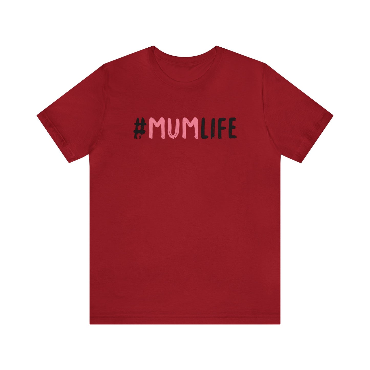 Mum Life Jersey Short Sleeve Tee