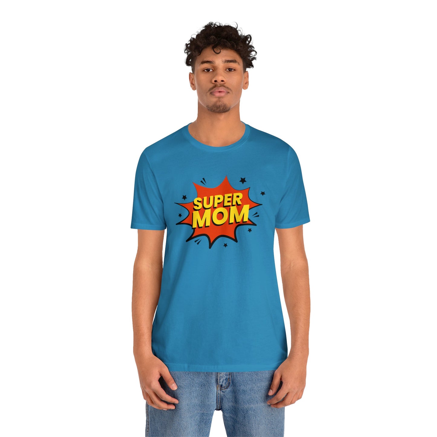 Super mom Jersey Short Sleeve Tee