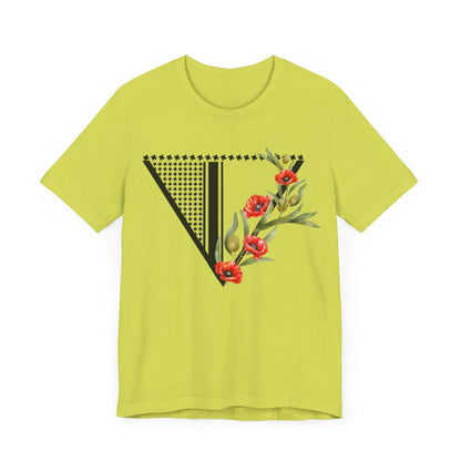 Mandala Palestine Jersey Tee - Stylish & Versatile Summer Top