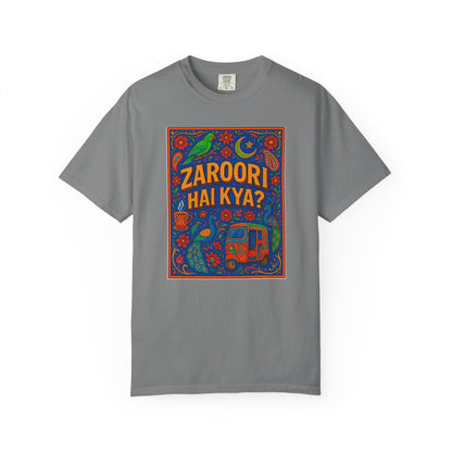 Zaroori Hai Kiya Graphic T-Shirt, Fun Casual Wear, Pop Culture Style, Gift for Friends, Everyday Comfort, Unique Statement Tee