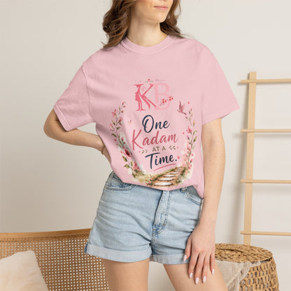 One Kadam at a Time Floral T-Shirt