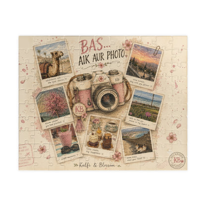 Vintage Camera Photo Collage Puzzle — 'BAS. AIK AUR PHOTO.' 252/520/1014 pcs