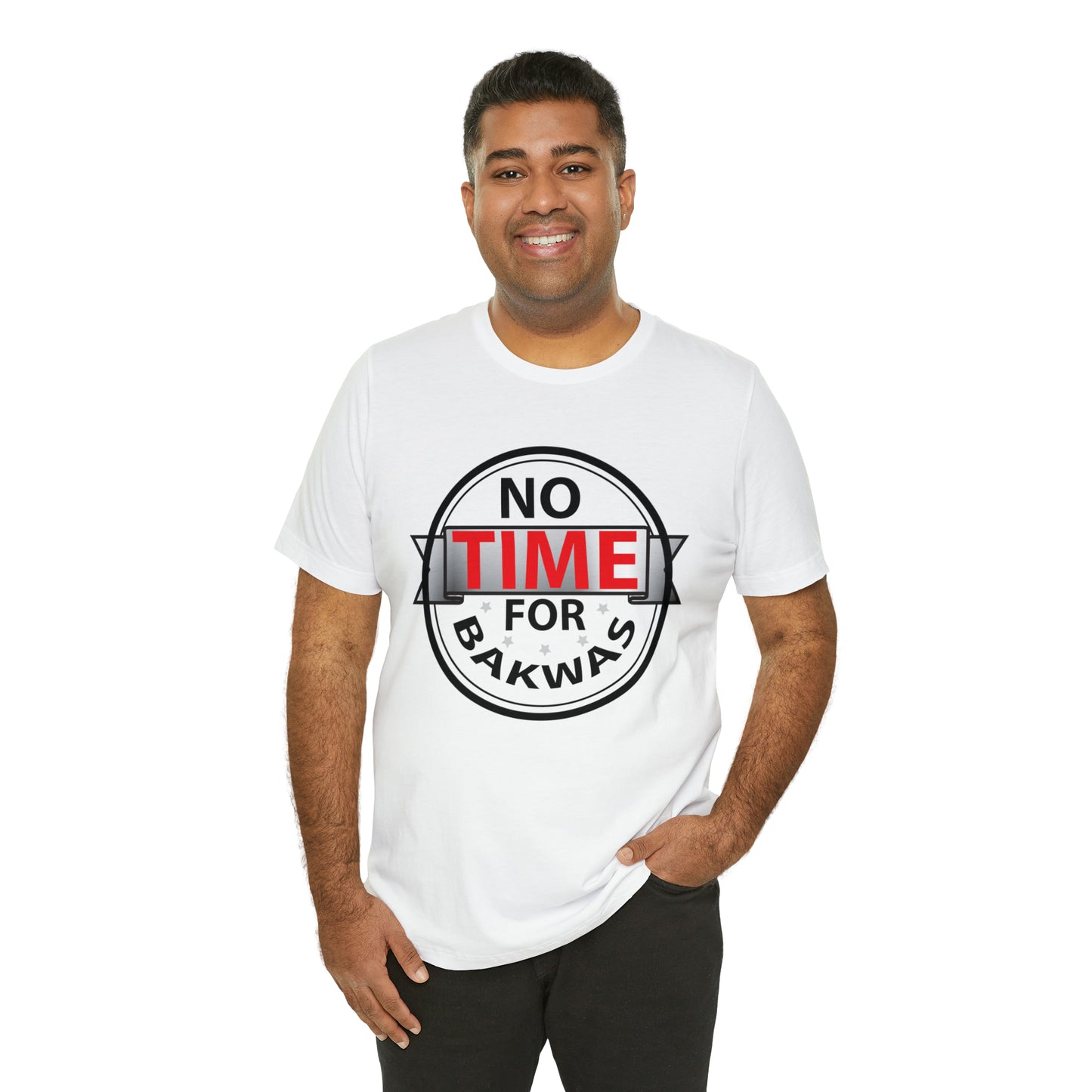 No time for bakwas Jersey Short Sleeve Tee