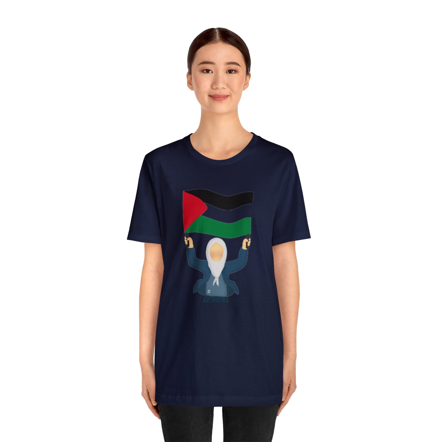 Support Palestine Unisex Jersey Short Sleeve Tee