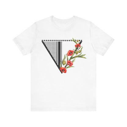 Mandala Palestine Jersey Tee - Stylish & Versatile Summer Top