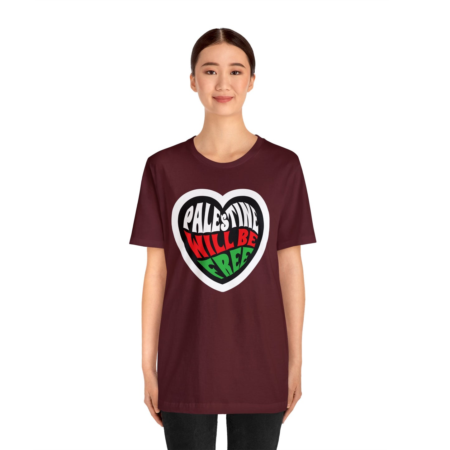 Palestine will be free Unisex Jersey Short Sleeve Tee