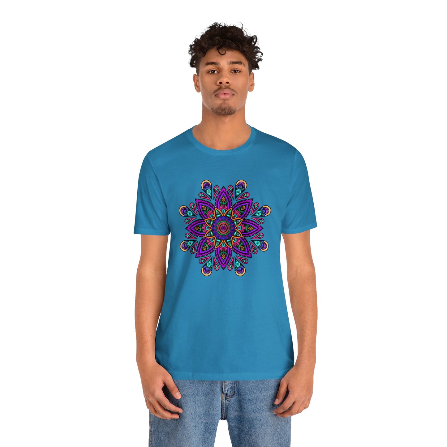 Fnnky Mandala Jersey Short Sleeve Tee