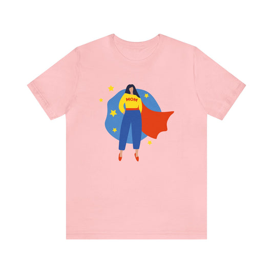 Mom Hero Jersey Short Sleeve Tee