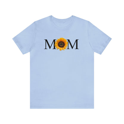 Mom Sunflower Jersey Short Sleeve Tee