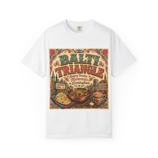 Balthi Triangle Vintage Indian Food T-Shirt