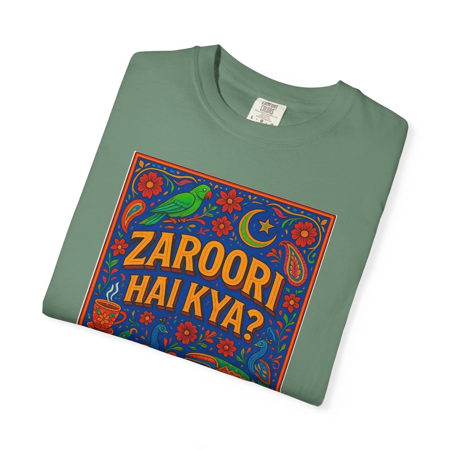 Zaroori Hai Kiya Graphic T-Shirt, Fun Casual Wear, Pop Culture Style, Gift for Friends, Everyday Comfort, Unique Statement Tee