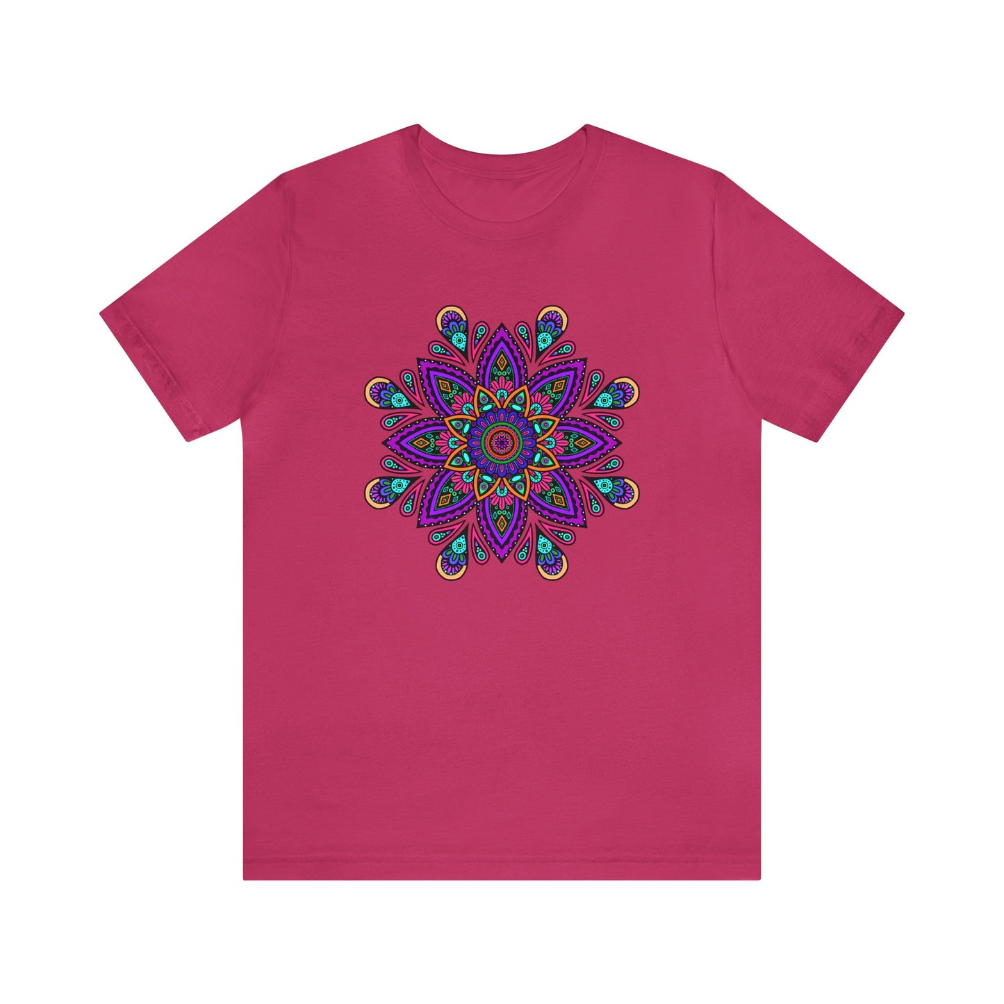 Fnnky Mandala Jersey Short Sleeve Tee