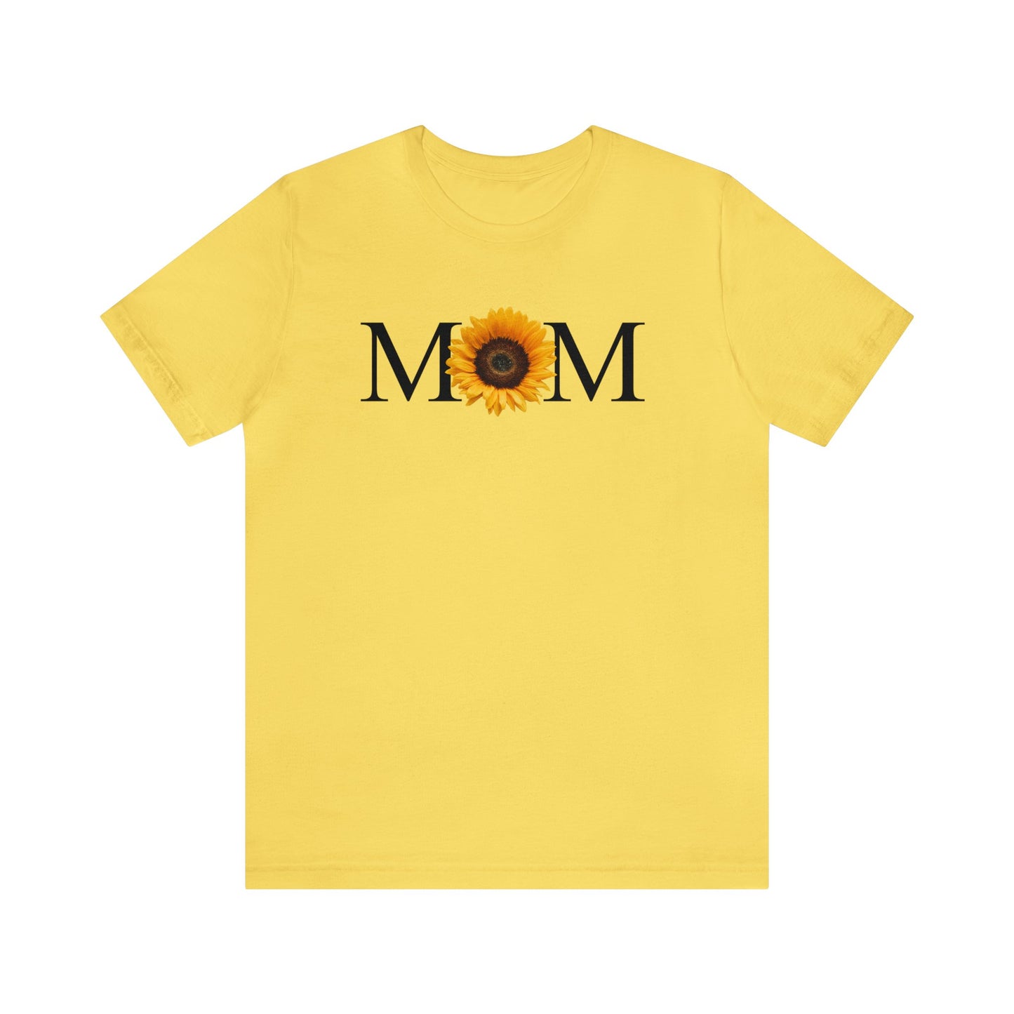 Mom Sunflower Jersey Short Sleeve Tee